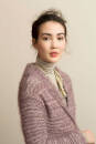 Knitting set Coat  with knitting instructions in garnwelt box