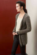 Strickset Jacke Lang Yarns MOHAIR TREND / YARA mit Anleitung in garnwelt-Box S