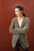 Knitting set Jacket  with knitting instructions in garnwelt box in size L