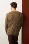Knitting set Pullover DONEGAL with knitting instructions in garnwelt box in size M
