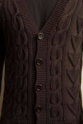 Knitting set Cardigan  with knitting instructions in garnwelt box in size S