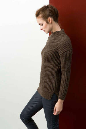 Strickset Pullover Lang Yarns MILA mit Anleitung in garnwelt-Box