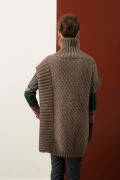 Knitting set Poncho  with knitting instructions in garnwelt box in size S-M