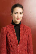 Strickset Kurze Jacke Lang Yarns ALICE mit Anleitung in garnwelt-Box S