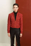 Strickset Kurze Jacke Lang Yarns ALICE mit Anleitung in garnwelt-Box S