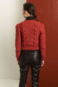 Knitting set Short jacket  with knitting instructions in garnwelt box in size L