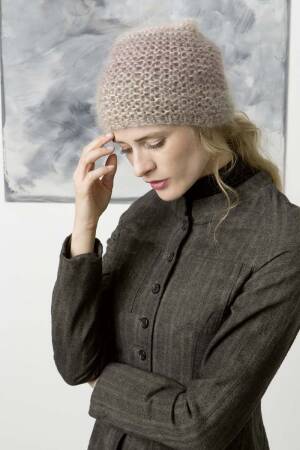 Strickset Mütze Lang Yarns MILLE COLORI SUPERKID / MOHAIR LUXE mit Anleitung in garnwelt-Box DG