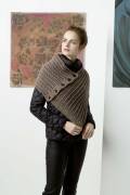 Strickset Cape Lang Yarns MILA mit Anleitung in garnwelt-Box