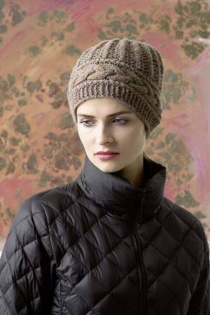 Strickset Mütze Lang Yarns MILA mit Anleitung in garnwelt-Box