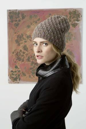 Strickset Mütze Lang Yarns MILA mit Anleitung in garnwelt-Box DG