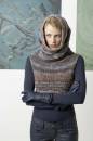 Knitting set Sleevless sweater / hooded top  with knitting instructions in garnwelt box in size S