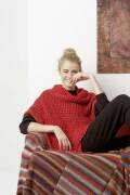 Strickset Schal mit Armausschnitt Lang Yarns AMIRA mit Anleitung in garnwelt-Box ca 60 x 190 cm