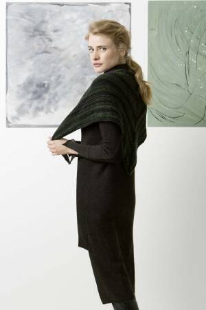Strickset Dreiecktuch Lang Yarns JAWOLL MAGIC mit Anleitung in garnwelt-Box