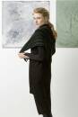Knitting set Triangular shawl  with knitting instructions in garnwelt box in size ca 57 x 176 cm