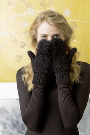 Strickset Fausthandschuhe Lang Yarns MALOU LIGHT / CARA mit Anleitung in garnwelt-Box DG