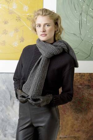 Strickset Schal Lang Yarns CASHMERE LIGHT mit Anleitung in garnwelt-Box