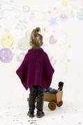 Strickset Poncho Lang Yarns MALOU LIGHT mit Anleitung in garnwelt-Box 86-92