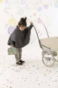 Strickset Poncho Lang Yarns YAK mit Anleitung in...