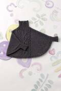 Strickset Poncho Lang Yarns YAK mit Anleitung in garnwelt-Box 98-104