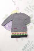 Strickset Kleid Lang Yarns MERINO  mit Anleitung in garnwelt-Box 68-74