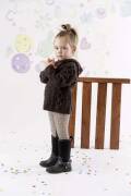 Knitting set Sweater with hood  with knitting instructions in garnwelt box in size 98-104