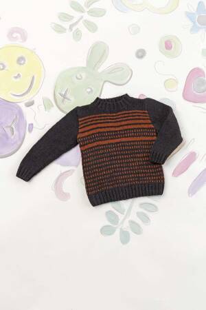 Strickset Pullover Lang Yarns NOVENA mit Anleitung in garnwelt-Box 68-74