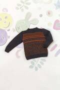Strickset Pullover Lang Yarns NOVENA mit Anleitung in garnwelt-Box 68-74