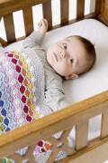 Knitting set Baby planket MERINO 120 with knitting instructions in garnwelt box
