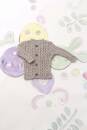 Knitting set Boys cardigan BABY COTTON with knitting instructions in garnwelt box