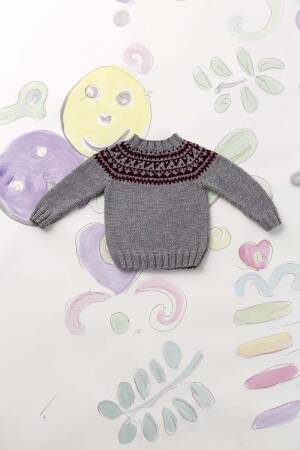 Strickset Pullover Lang Yarns MERINO+ mit Anleitung in garnwelt-Box