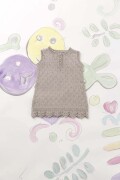 Strickset Kleid Lang Yarns BABY COTTON mit Anleitung in garnwelt-Box 80-86