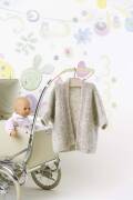 Strickset Jacke Lang Yarns YARA mit Anleitung in garnwelt-Box 86-92