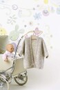 Knitting set Jacket  with knitting instructions in garnwelt box in size 98-104