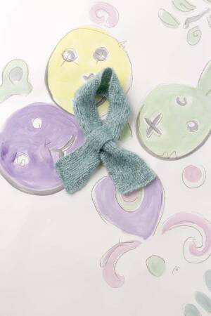 Strickset Schal Lang Yarns YARA mit Anleitung in garnwelt-Box