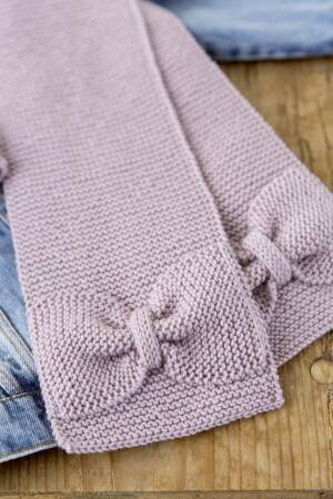 Strickset Schal Lang Yarns MERINO  mit Anleitung in garnwelt-Box ca 17 x 140 cm