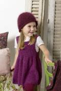 Knitting set Hat DONEGAL with knitting instructions in garnwelt box in size 98-104