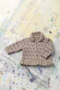 Strickset Jacke Lang Yarns YAK TWEED mit Anleitung in garnwelt-Box 92-98