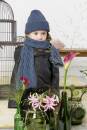 Knitting set Scarf BABY ALPACA with knitting instructions in garnwelt box