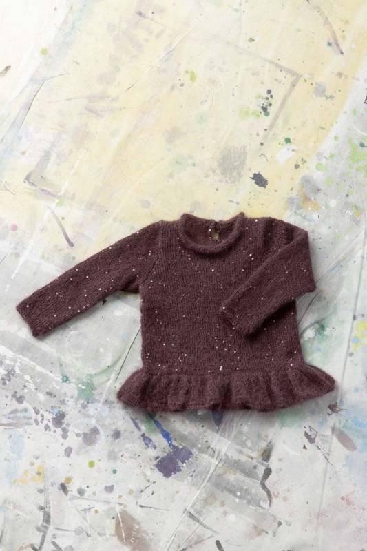 Strickset Pullover  mit Anleitung in garnwelt-Box in Gre 92