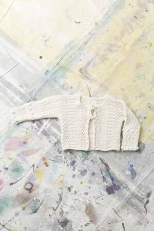 Strickset Jacke Lang Yarns BABY ALPACA mit Anleitung in garnwelt-Box