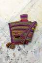 Strickset Poncho Lang Yarns WEST / RIGA mit Anleitung in garnwelt-Box 92-98
