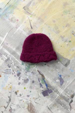 Knitting set Hat MALOU LIGHT with knitting instructions in garnwelt box