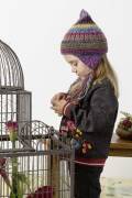Strickset Mütze Lang Yarns VIVA / JAWOLL MAGIC DÉGRADE mit Anleitung in garnwelt-Box