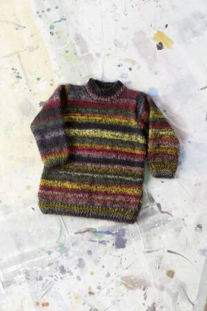 Knitting set Pullover  with knitting instructions in garnwelt box