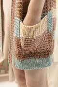 Strickset Weste Lang Yarns SOL DÉGRADÉ mit Anleitung in garnwelt-Box S-M