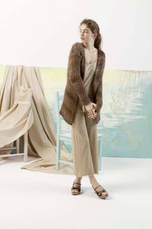 Strickset Jacke Lang Yarns CARA / FIORA mit Anleitung in garnwelt-Box S