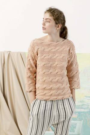Strickset Pullover Lang Yarns AMIRA mit Anleitung in garnwelt-Box