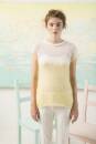 Knitting set Short-sleeved sweater MOHAIR LUXE with knitting instructions in garnwelt box in size S