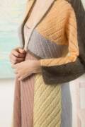 Strickset Mantel Lang Yarns MOHAIR LUXE mit Anleitung in garnwelt-Box S-M
