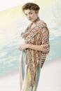 Knitting set Triangular shawl  with knitting instructions in garnwelt box
